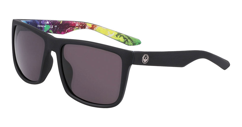 MERIDIEN - Matte Black/Multi with Polarized Lumalens Smoke Lens