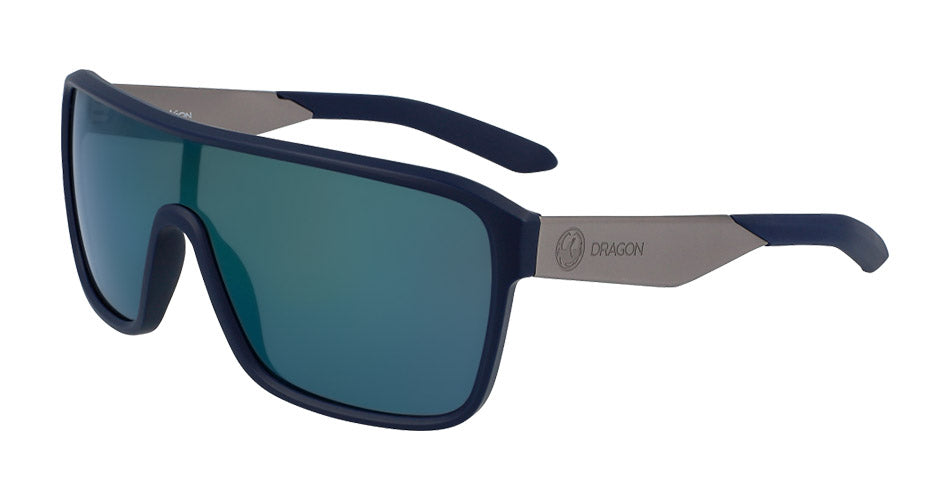 AMP - Matte Navy with Lumalens Smoke Petrol Ionized Lens