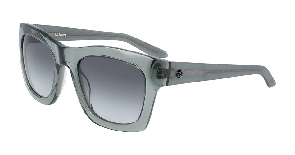 WAVERLY - Grey Crystal with Lumalens Smoke Gradient Lens