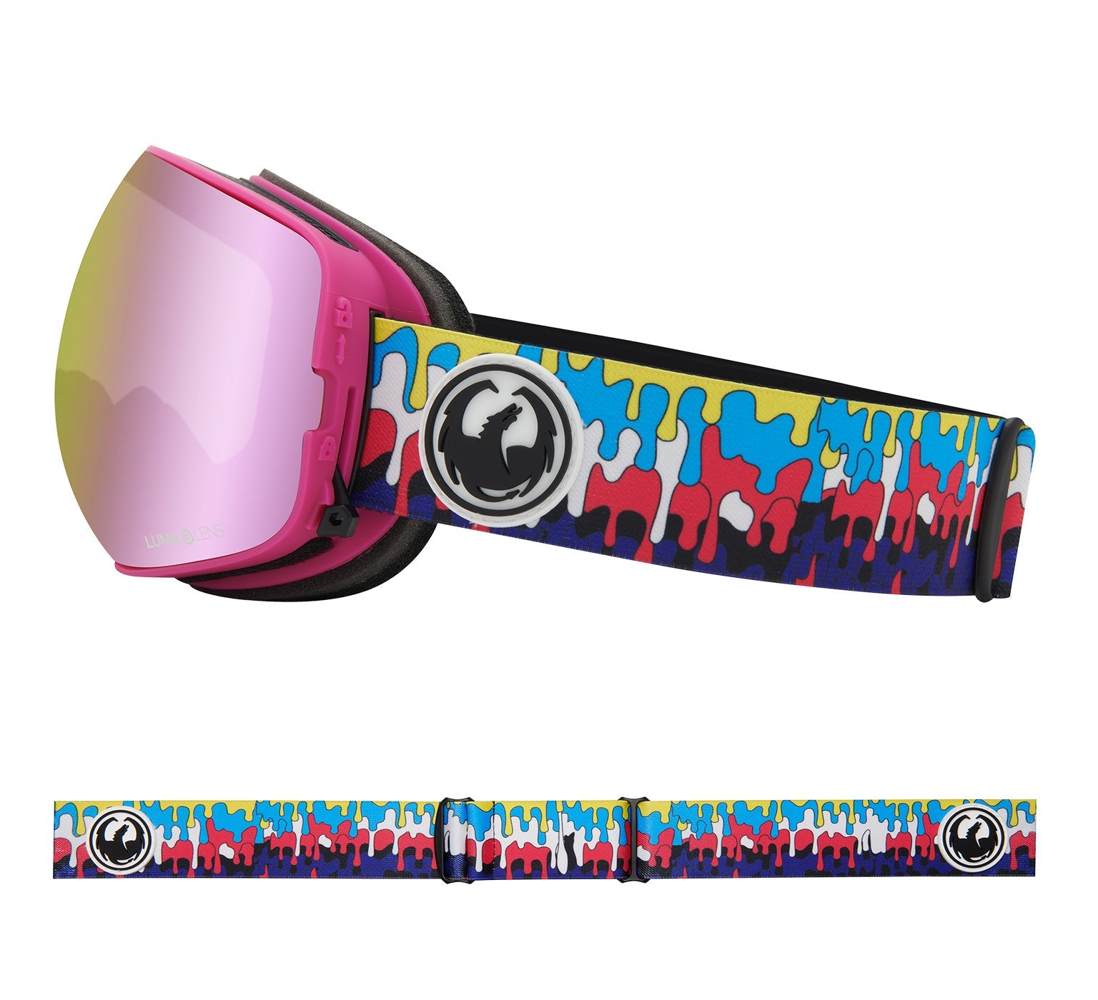 X2S - Drip with Lumalens Pink Ionized & Lumalens Dark Smoke Lens