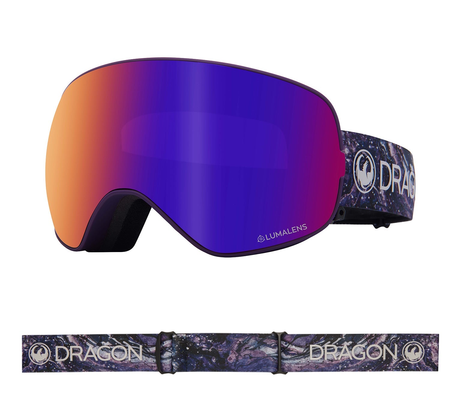 X2s - Lavender with Lumalens Purple Ionized & Lumalens Amber Lens