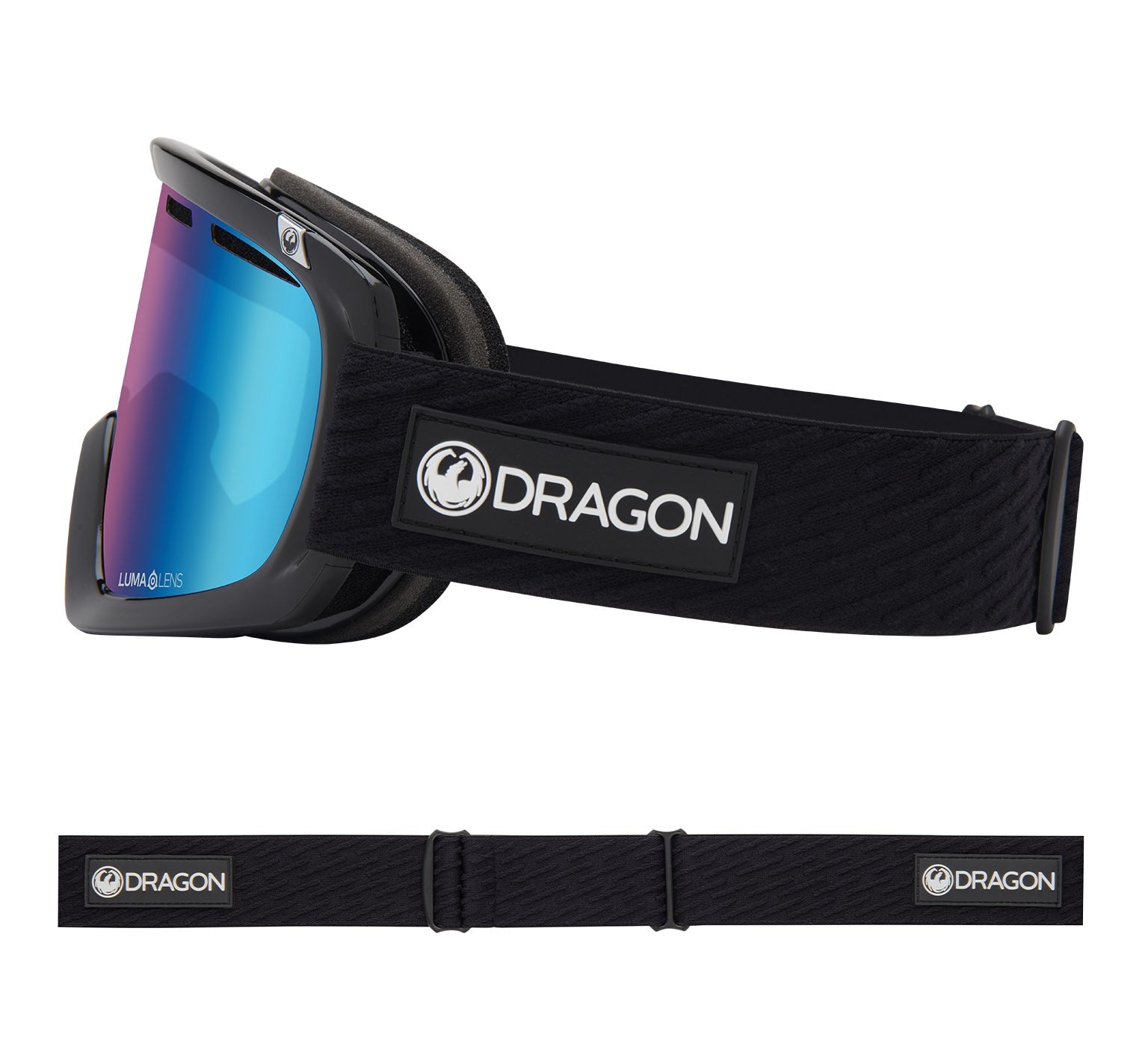 D1 OTG - Icon Blue with Lumalens Blue Ionized & Lumalens Flash Blue Lens