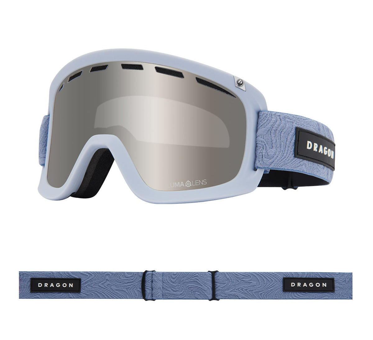 D1 OTG - Steel Blue with Lumalens Silver Ionized &amp; Lumalens Clear Lens