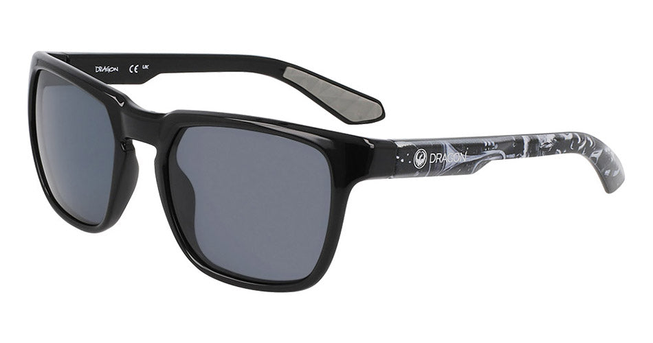 SLIP - Black/White Benchetler with Polarized Lumalens Smoke Lens