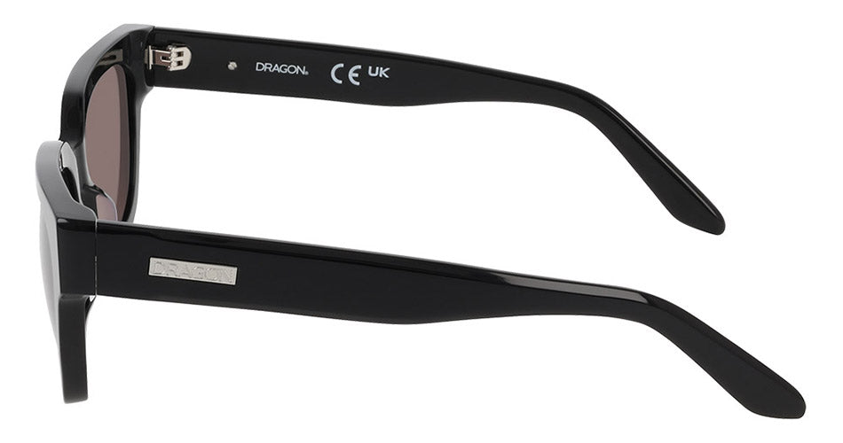 RYDER - Shiny Black with Lumalens Smoke Lens
