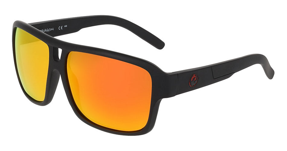 THE JAM 2.0 - Matte Black H2O with Polarized Lumalens Red Mirror Lens