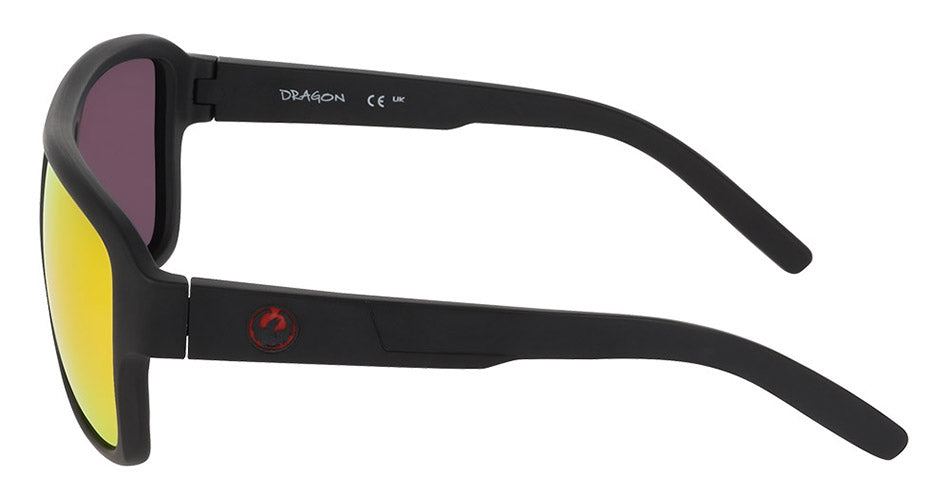 THE JAM 2.0 - Matte Black H2O with Polarized Lumalens Red Mirror Lens