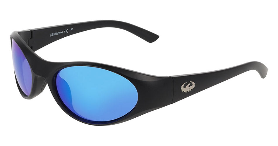 HISS - Black with Polarized Lumalens Blue Ionized Lens