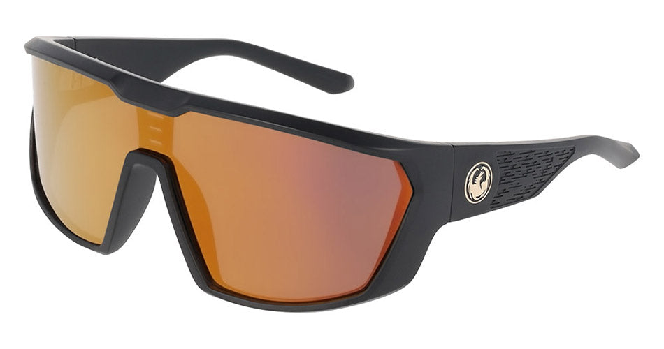 CHASM - Matte Black with Lumalens Red Ionized Lens