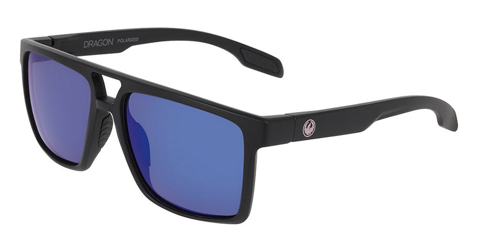 DRS1000 - Matte Black with Blue Mirror Lens