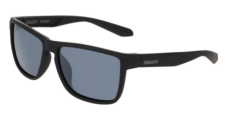 DRS1002 - Matte Black with Silver Flash Lens