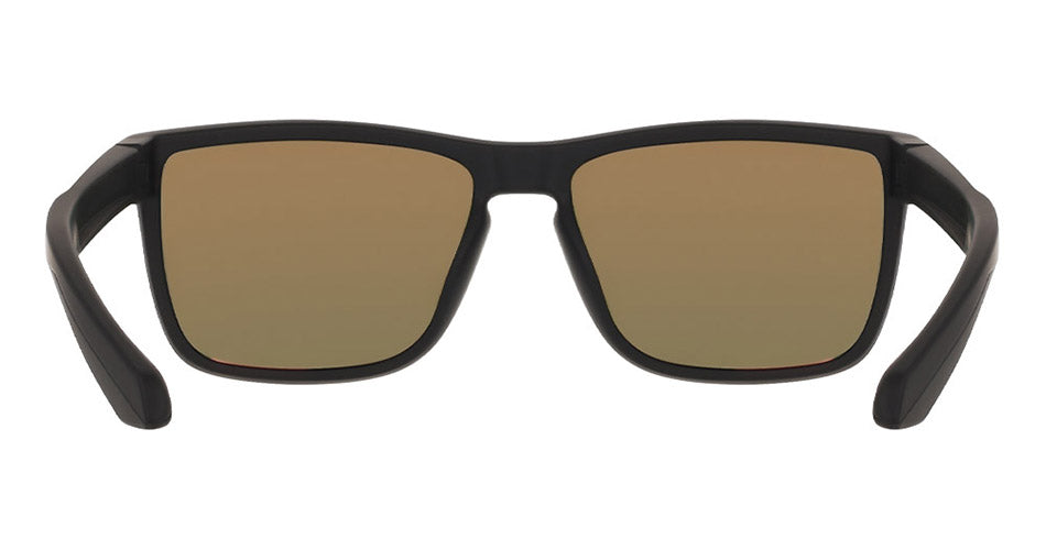 DRS1002 - Matte Black with Red Mirror Lens