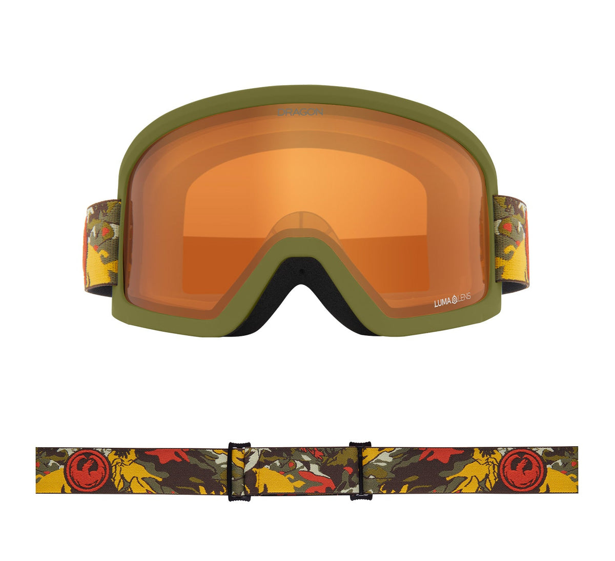 DX3 L OTG - Leafy Camo with Lumalens Amber Lens