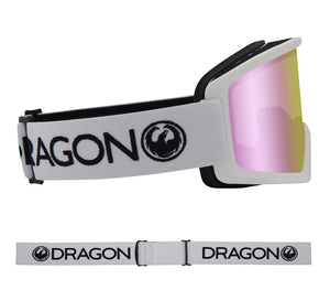 DX3 L OTG - White with Lumalens Pink Ionized Lens