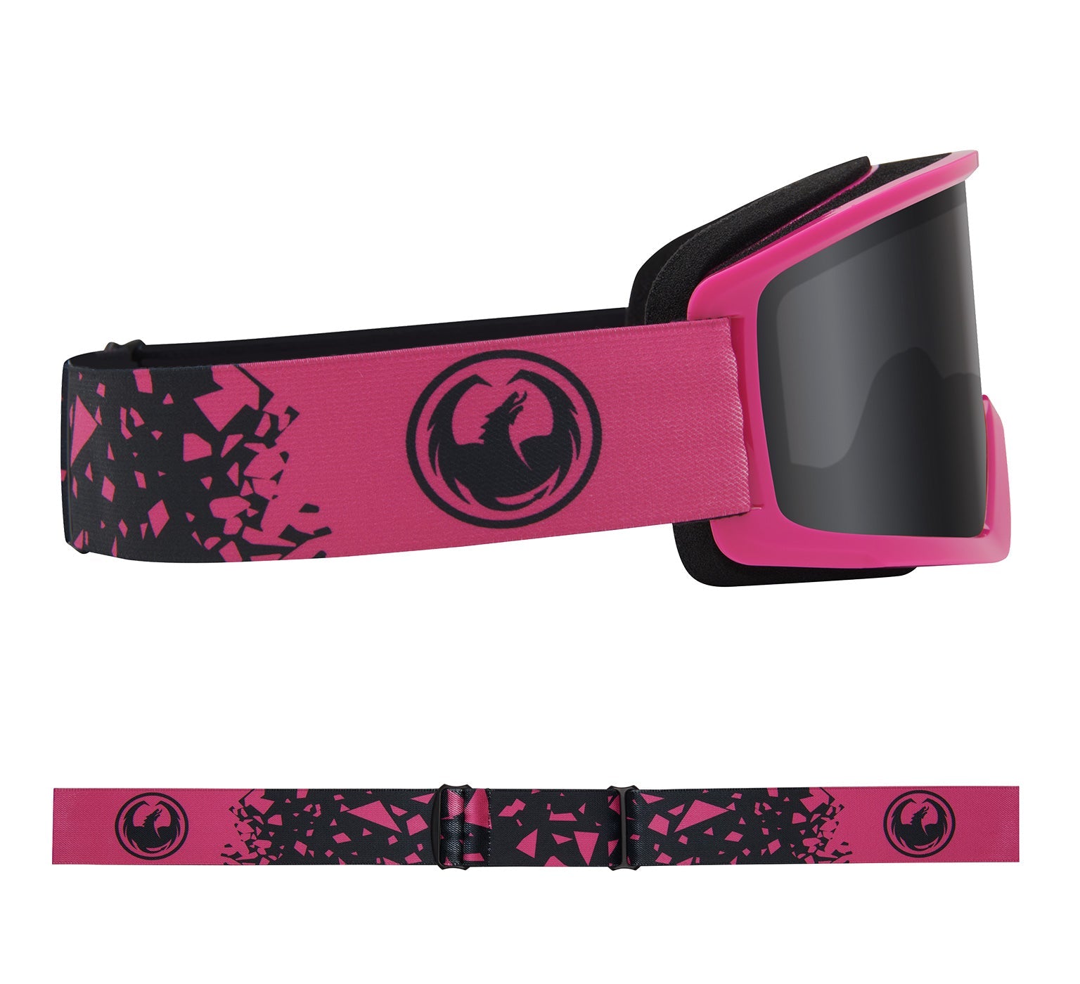 DX3 OTG - Blasted Pink with Lumalens Dark Smoke Lens