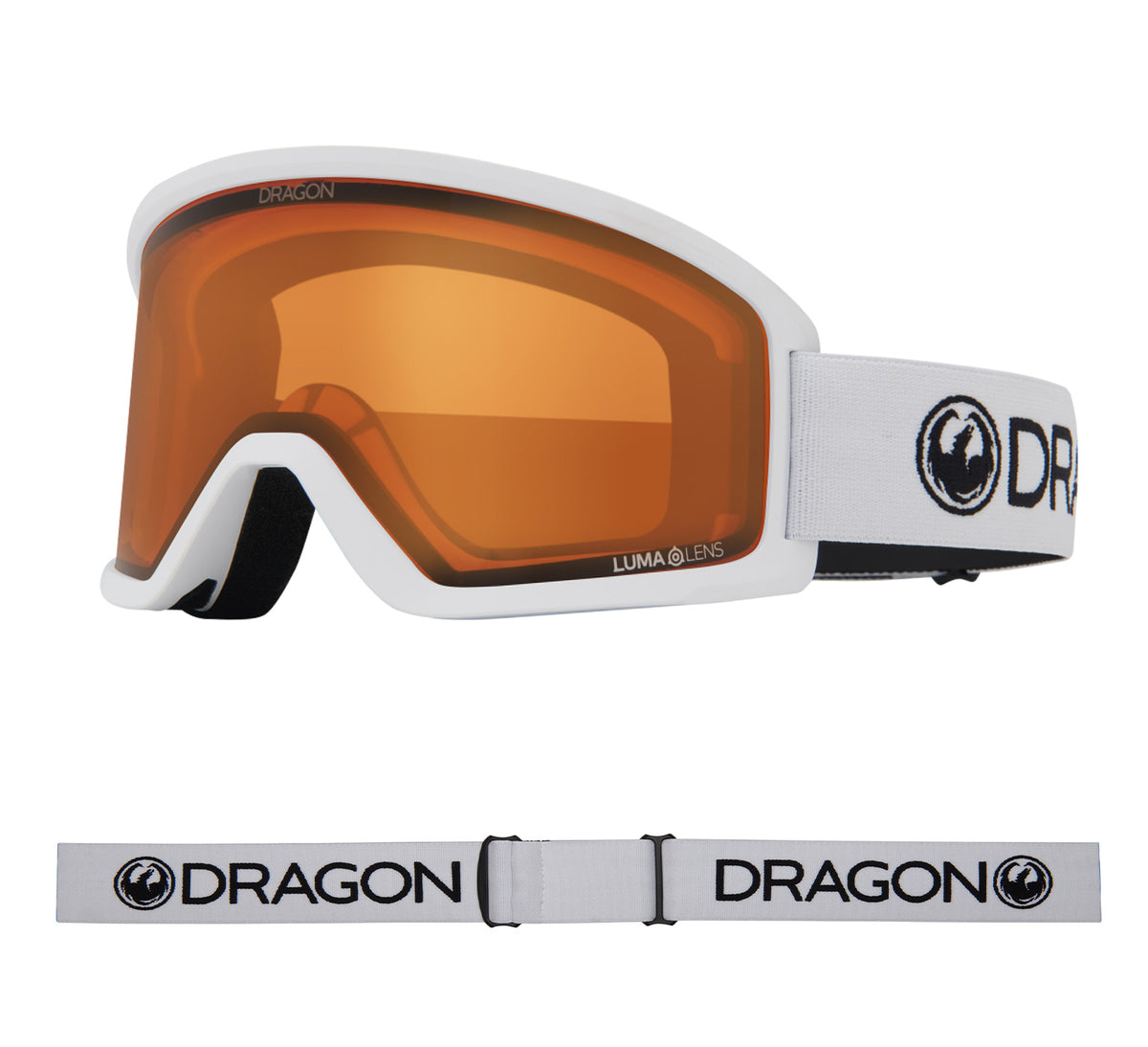 DX3 OTG - White with Lumalens Pink Ionized & Lumalens Amber Lens