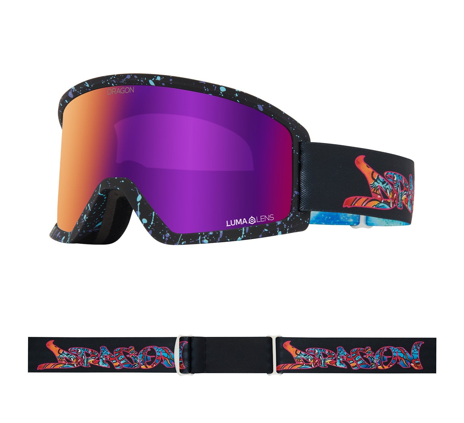 DX3 PLUS OTG - Rattle Can with Lumalens Purple Ionized & Lumalens Violet Lens
