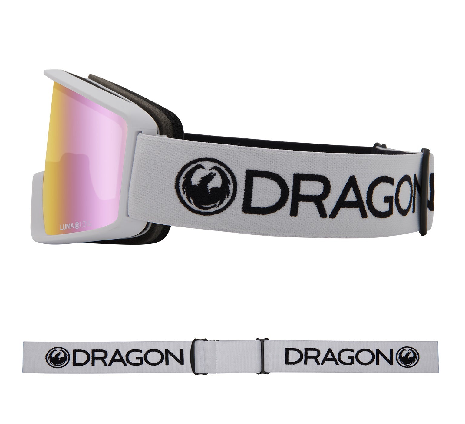 DXT OTG - White with Lumalens Pink Ionized Lens