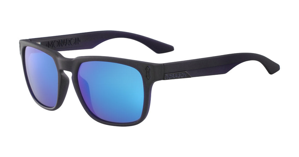 MONARCH - Matte Deep Navy with Lumalens Blue Ionized Lens