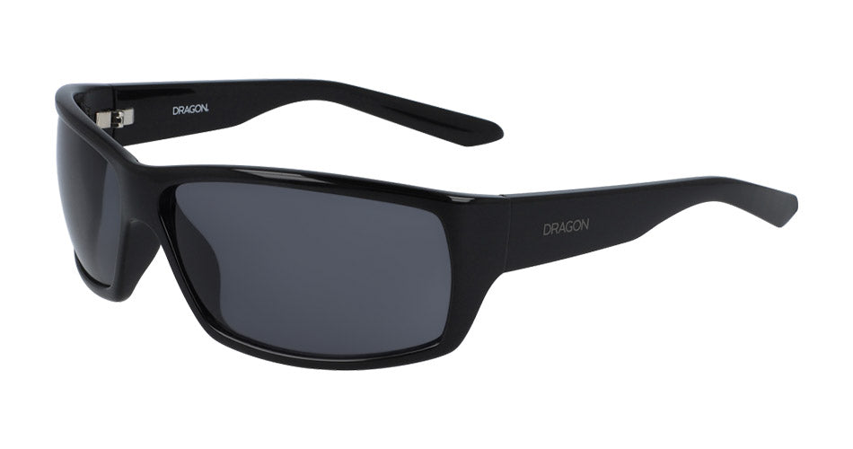 VENTURA - Shiny Black with Smoke Lens