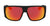 FIN - Matte Black with Polarized Lumalens Red Ionized Lens