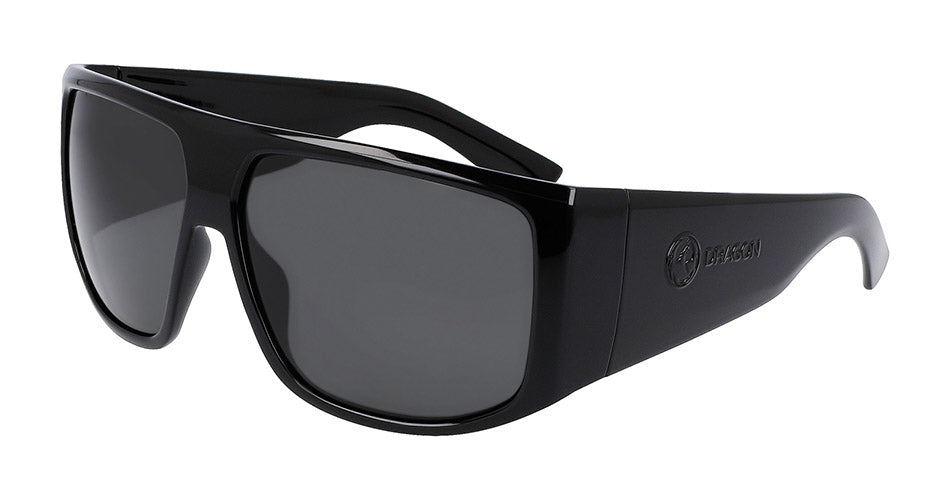 FIN - Shiny Black with Lumalens Smoke Lens