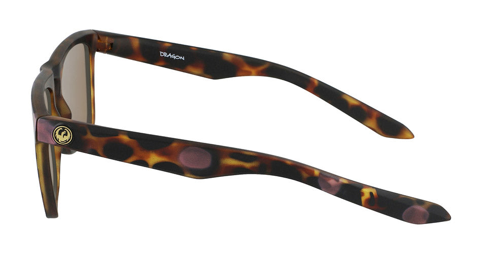 DRAC - Matte Tortoise/Purple with Lumalens Brown Lens