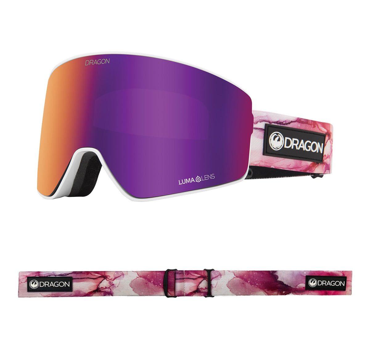 PXV2 - Merlot with Lumalens Purple Ionized &amp; Lumalens Light Rose Lens