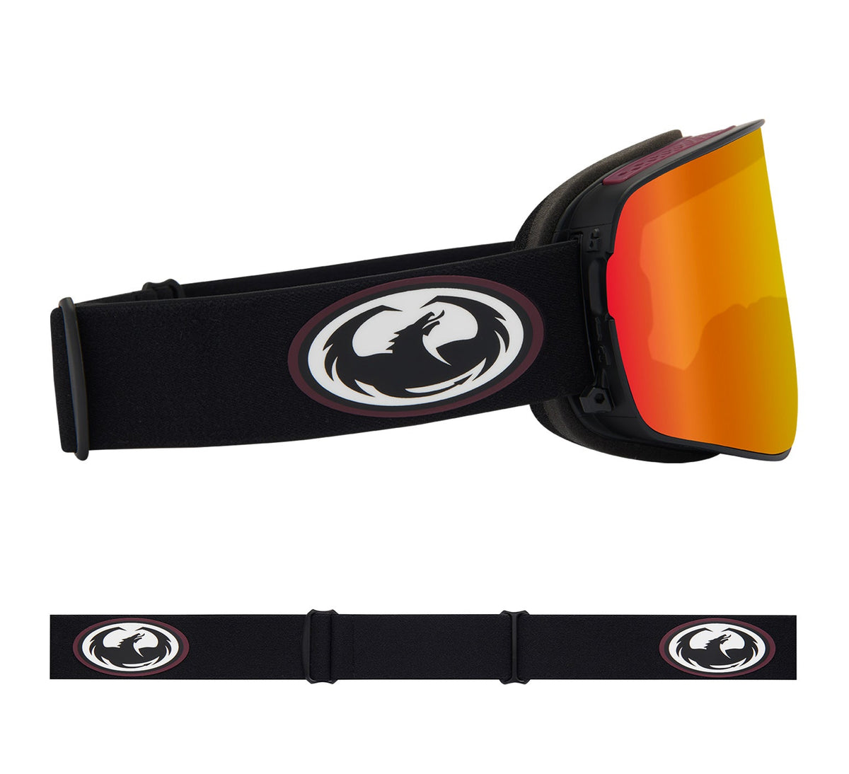 NFX2 - Old Skool with Lumalens Red Ionized & Lumalens Light Rose Lens