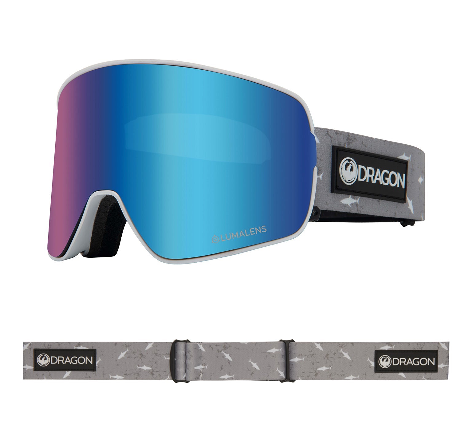 NFX2 - Sharky with Lumalens Blue Ionized & Lumalens Amber Lens