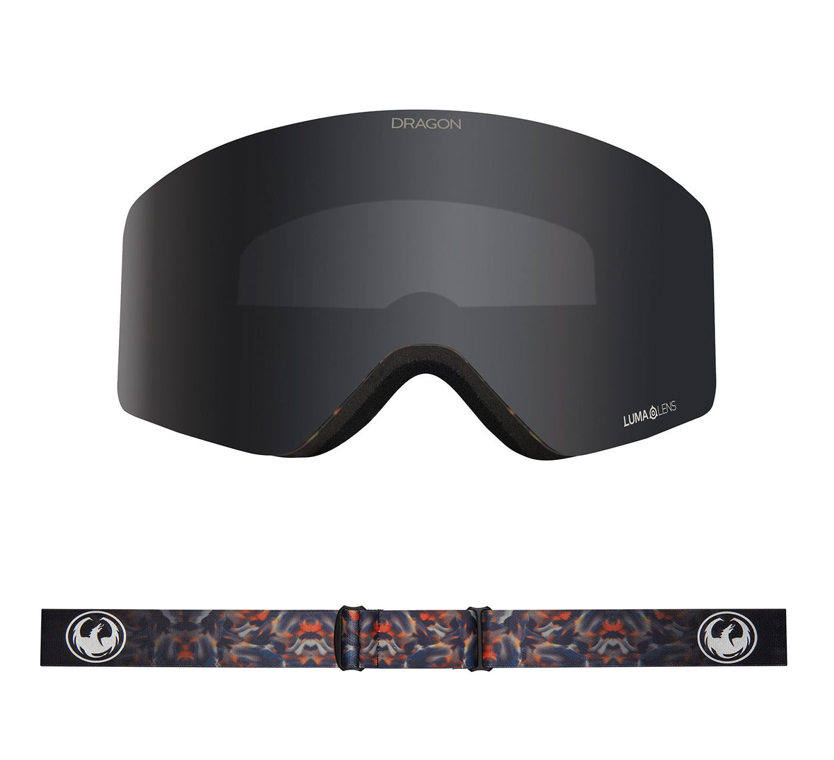 R1 OTG - Fire Leaf with Lumalens Dark Smoke & Lumalens Amber Lens