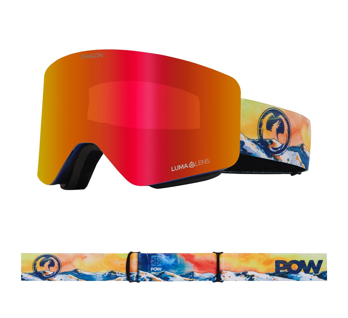 R1 OTG - POW Collab 2025 with Lumalens Red Ionized &amp; Lumalens Flash Blue Lens