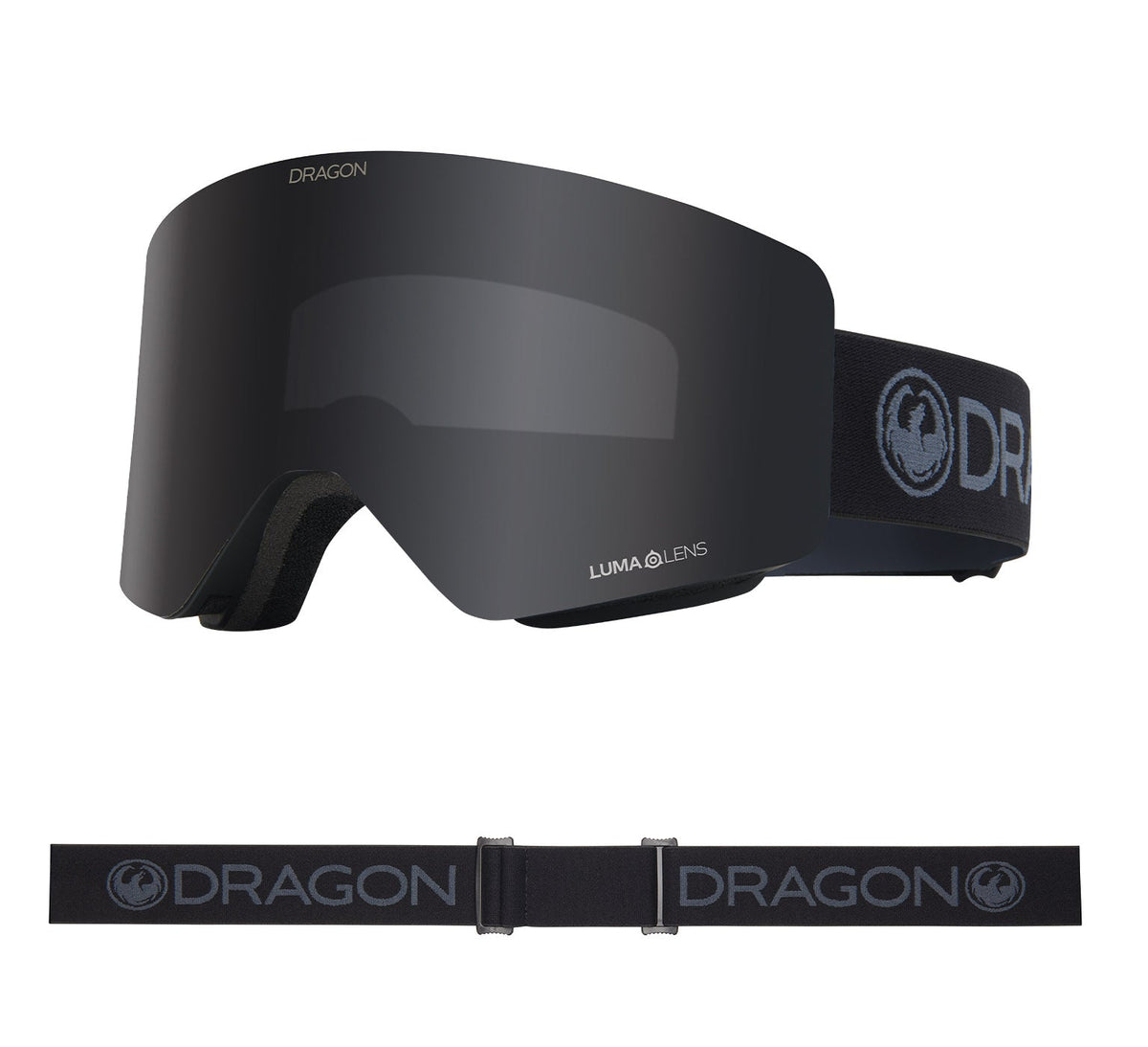 R1 OTG - Blackout with Lumalens Dark Smoke Lens