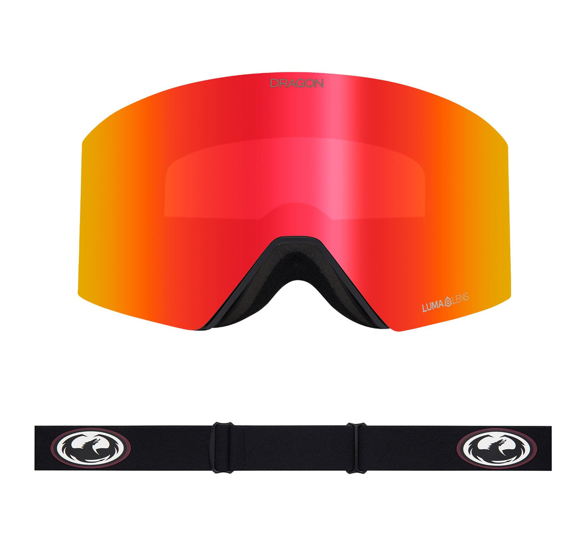 RVX MAG OTG - Old Skool with Lumalens Red Ionized & Lumalens Light Rose Lens