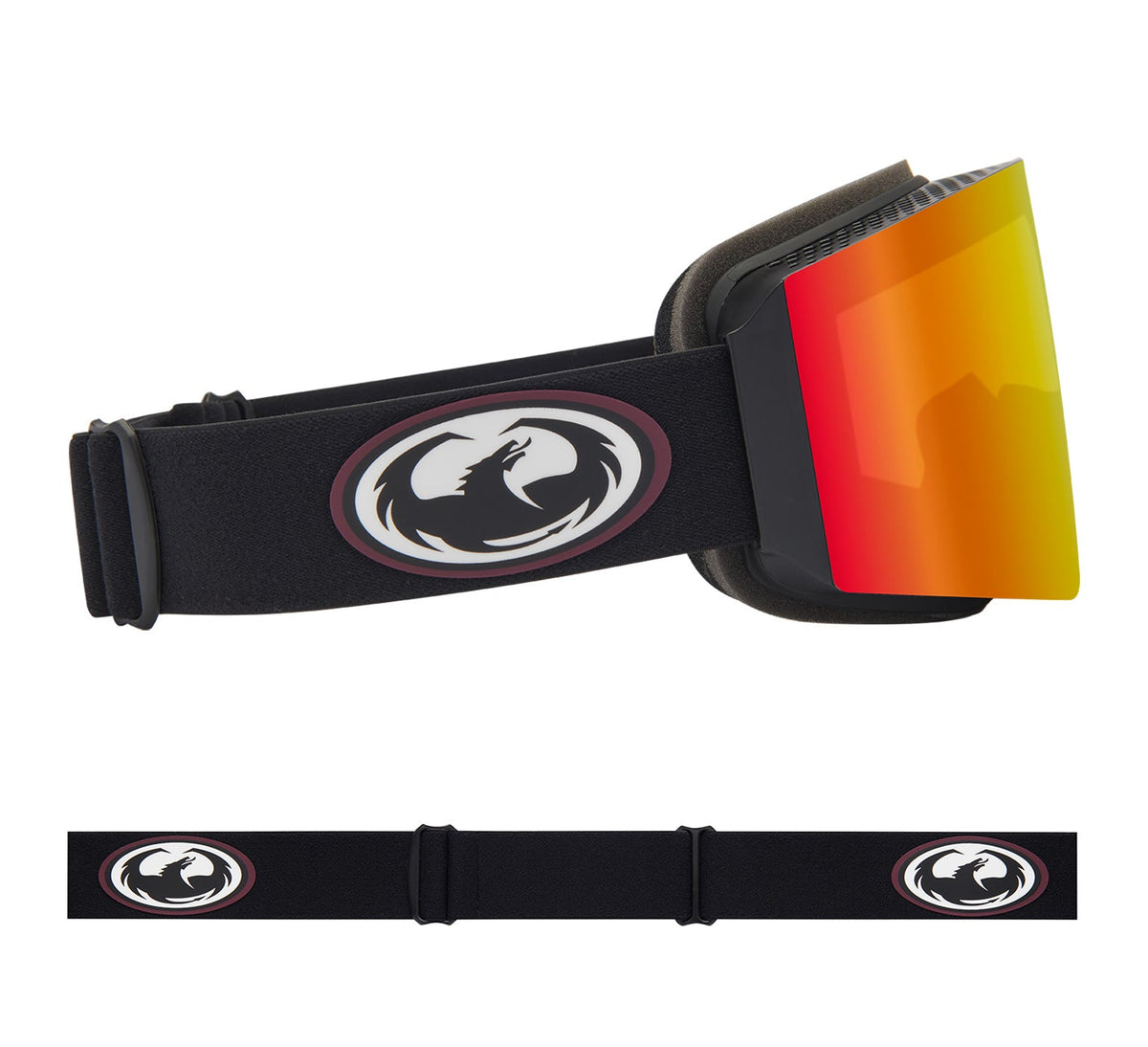 RVX MAG OTG - Old Skool with Lumalens Red Ionized & Lumalens Light Rose Lens