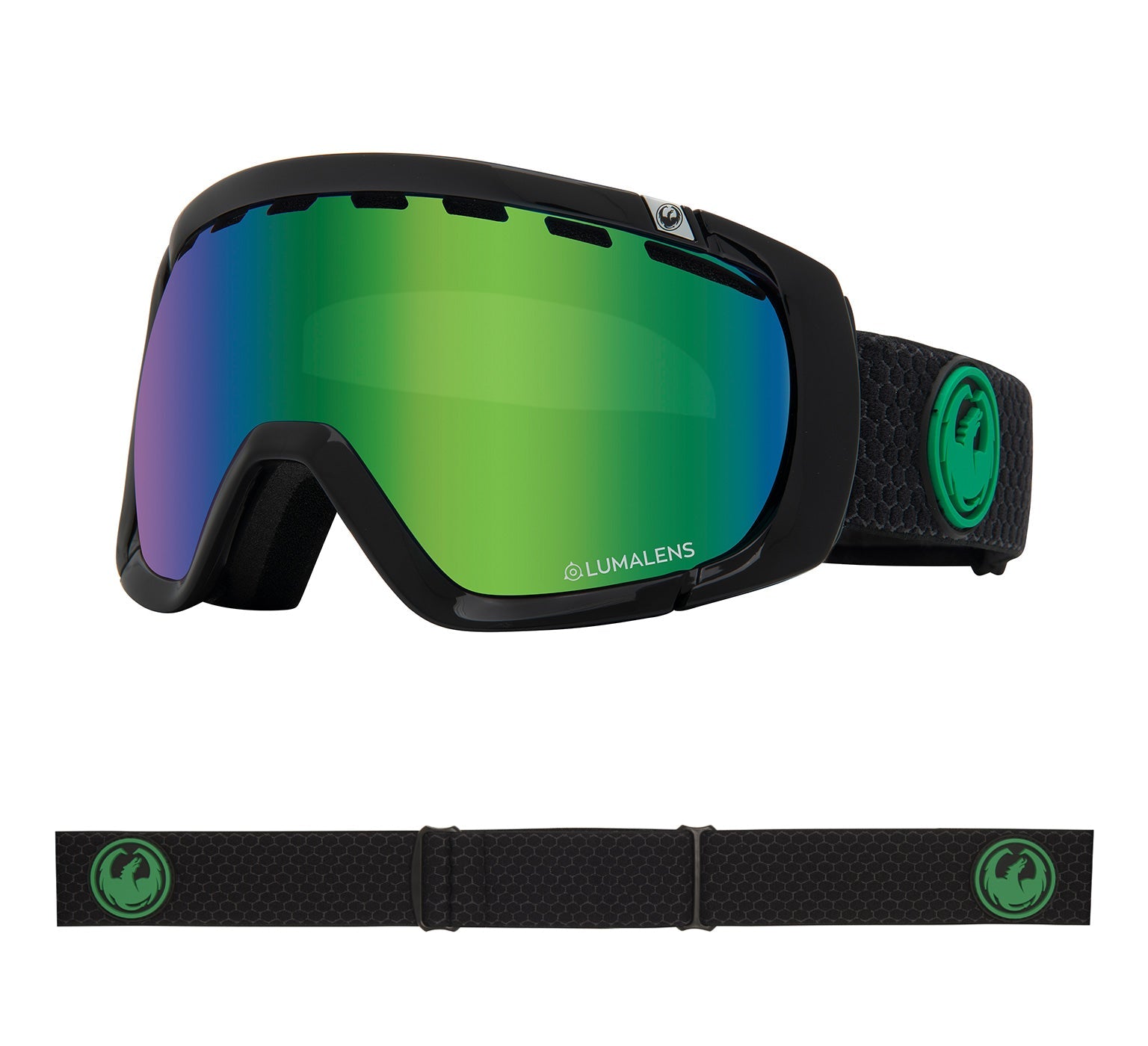ROGUE - Split with Lumalens Green Ionized & Lumalens Amber Lens