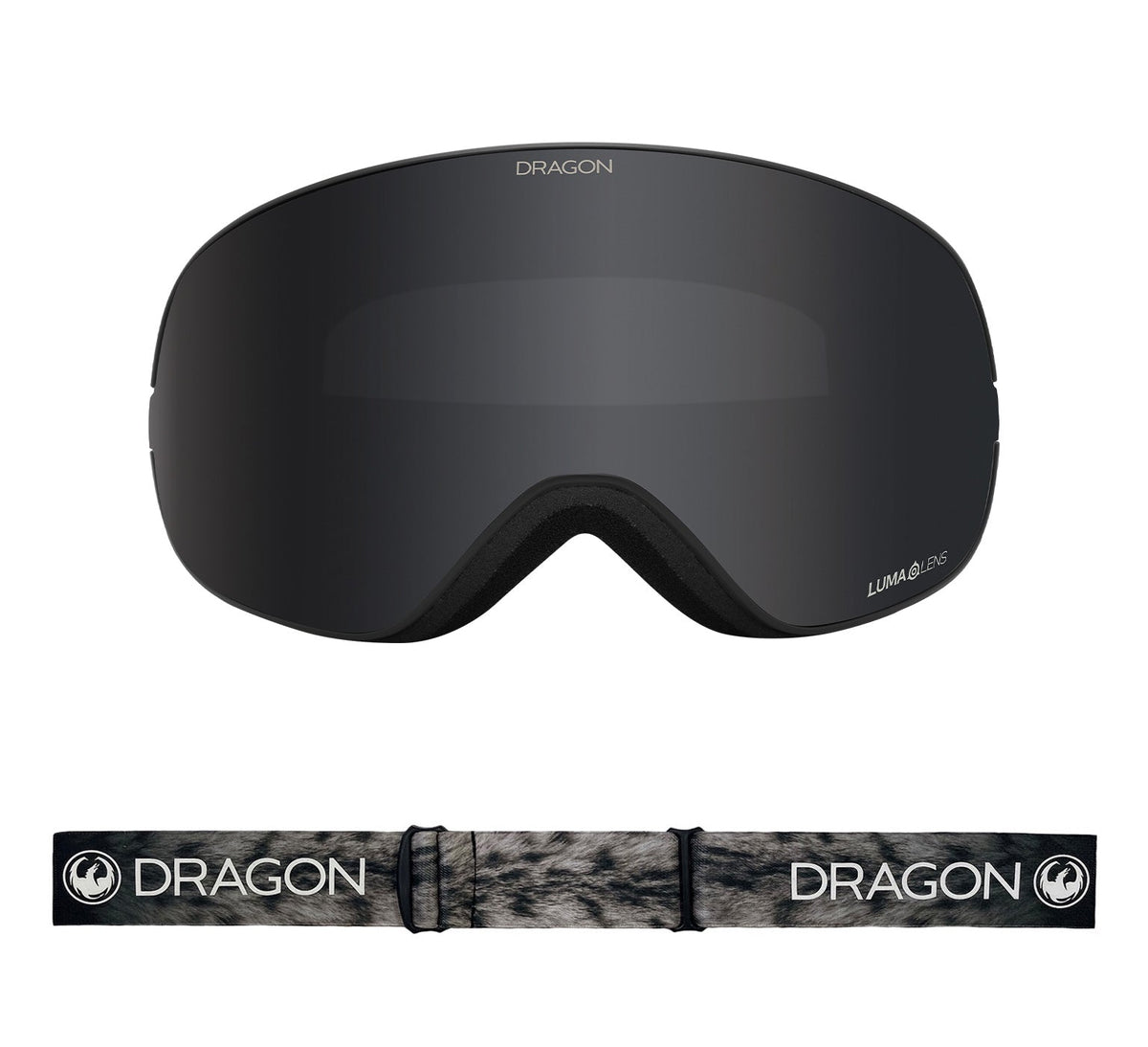 X2s - Snow Leopard with Lumalens Dark Smoke & Lumalens Light Rose Lens