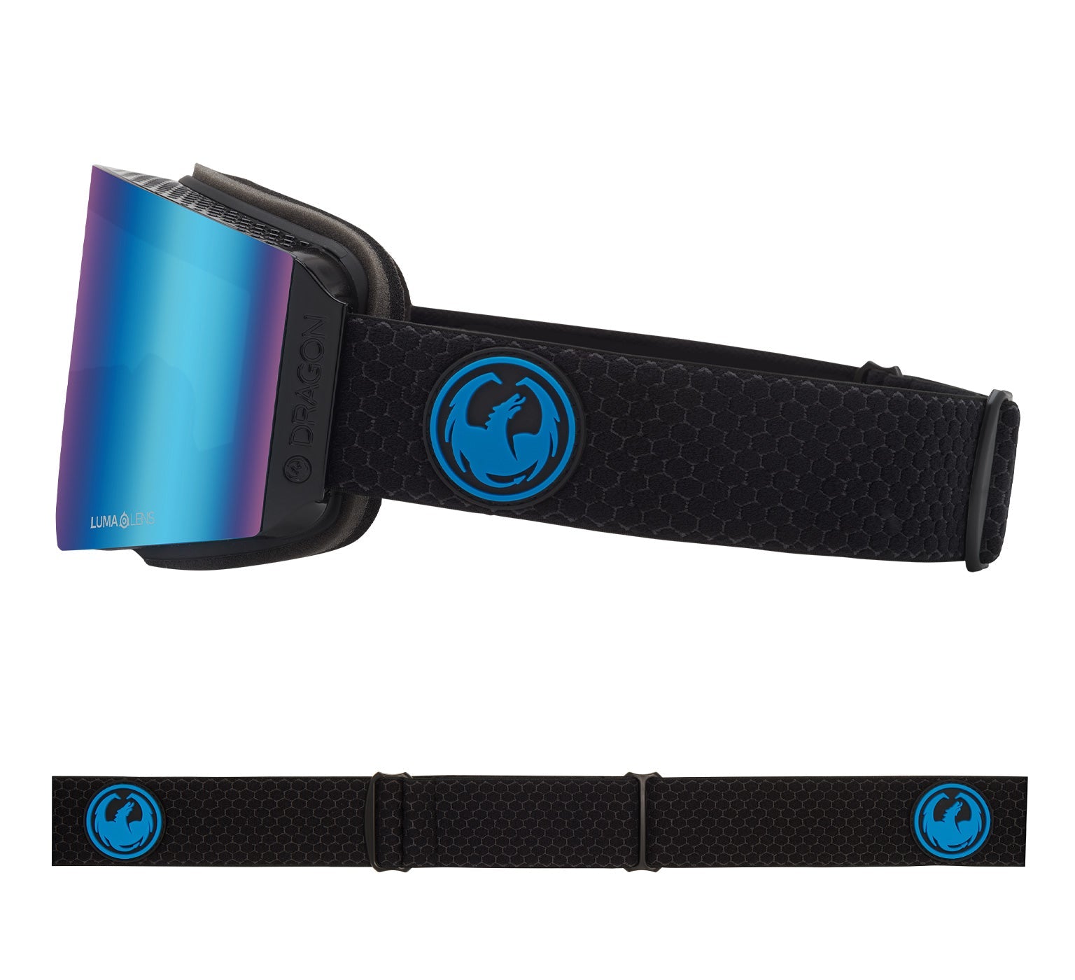RVX MAG OTG - Split with Lumalens Blue Ionized & Lumalens Amber Lens