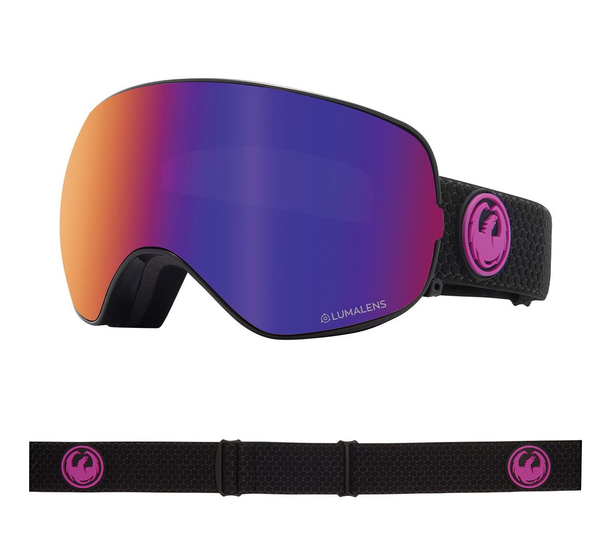 X2s - Split with Lumalens Purple Ionized &amp; Lumalens Amber Lens
