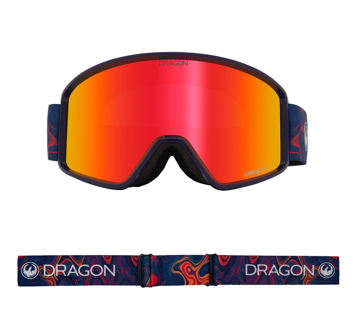 DXT OTG - Swirl with Lumalens Red Ionized Lens