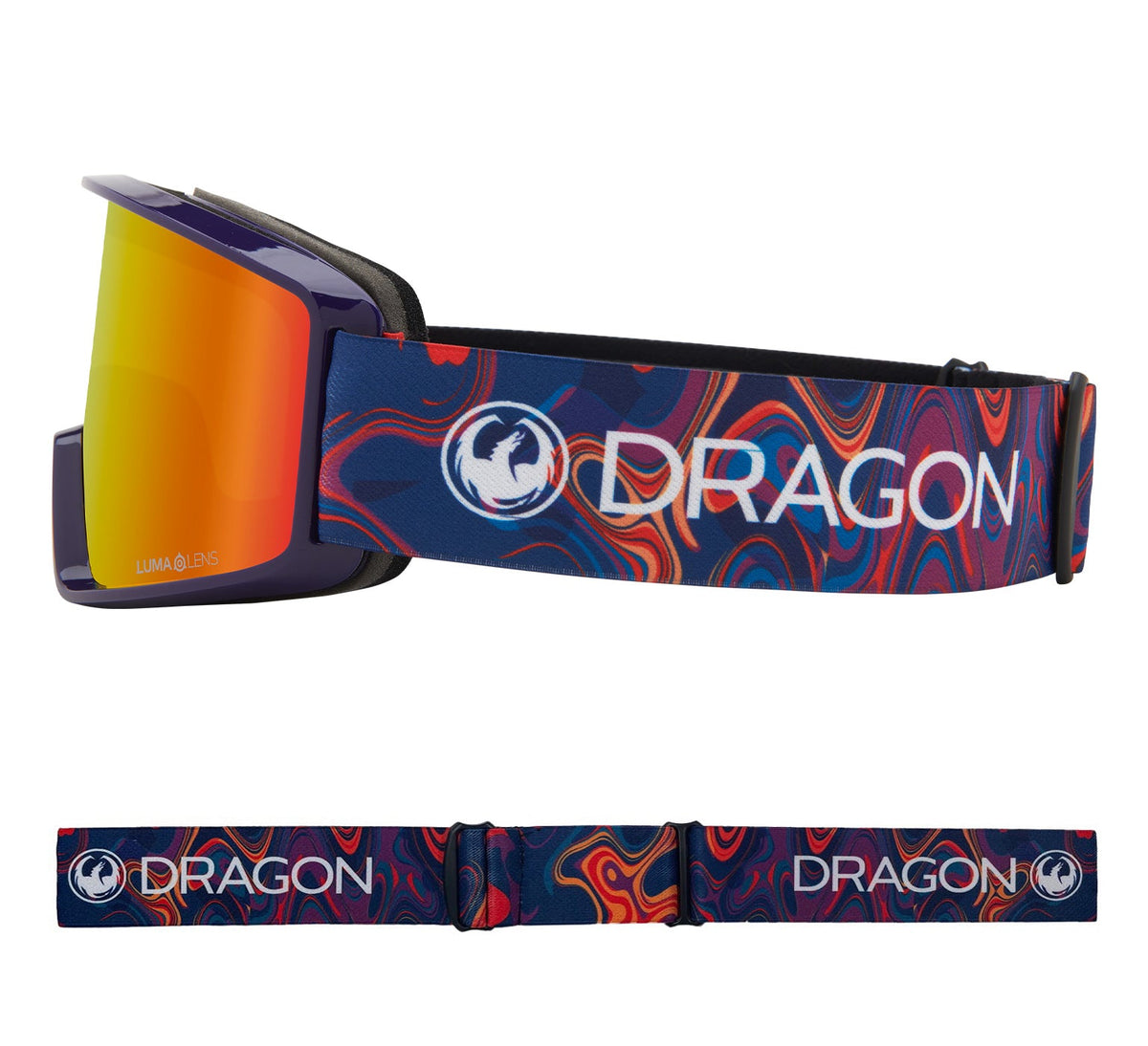 DXT OTG - Swirl with Lumalens Red Ionized Lens