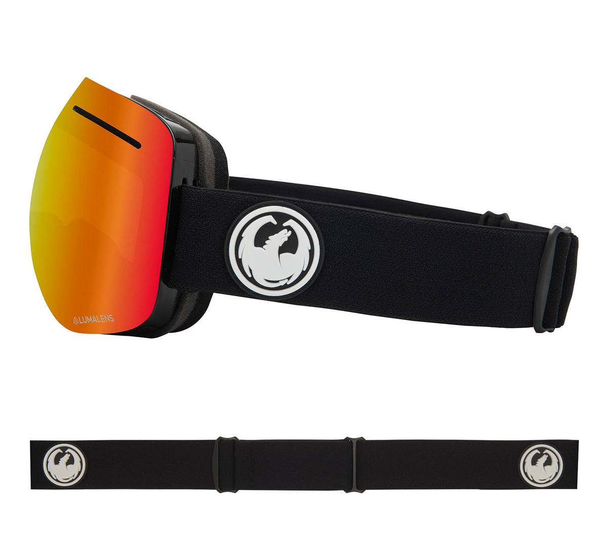 X1 - Black with Lumalens Red Ionized & Lumalens Rose Lens