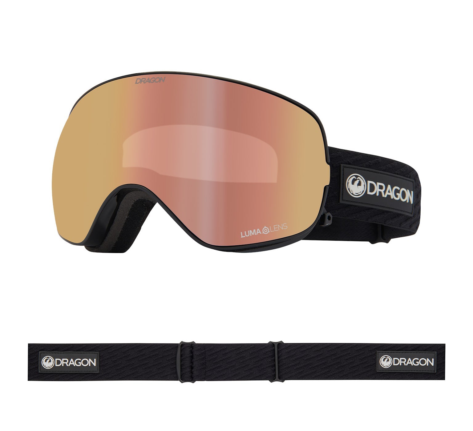 X2S - Icon Rose with Lumalens Rose Gold Ionized & Lumalens Light Rose Lens