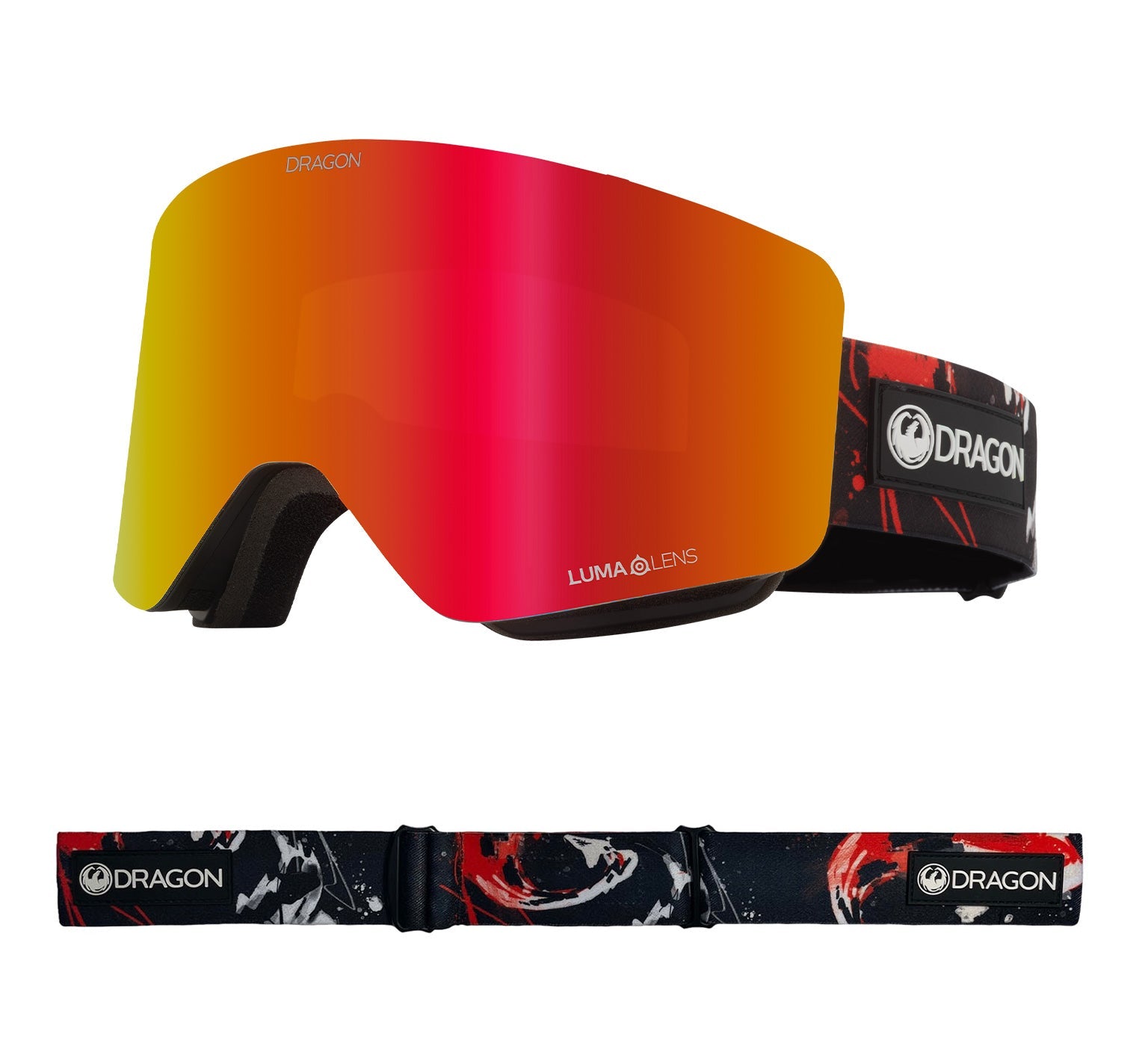 R1 OTG - Koi with Lumalens Red Ionized & Lumalens Light Rose Lens